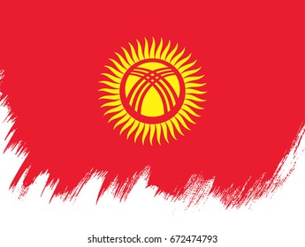 Flag of Kyrgyzstan
