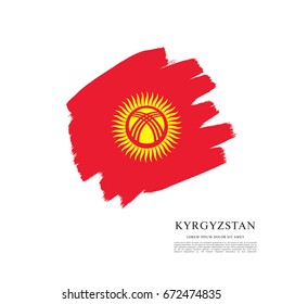 Flag of Kyrgyzstan