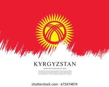 Flag of Kyrgyzstan