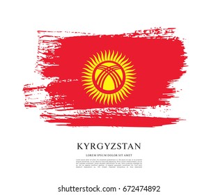 Flag of Kyrgyzstan