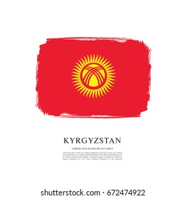 Flag of Kyrgyzstan