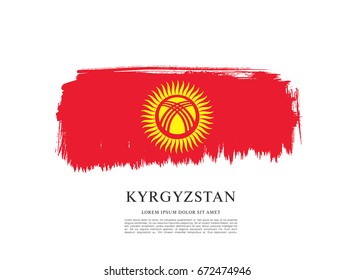 Flag of Kyrgyzstan