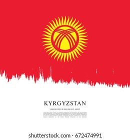 Flag of Kyrgyzstan