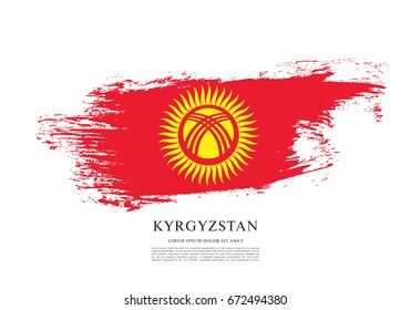 Flag of Kyrgyzstan
