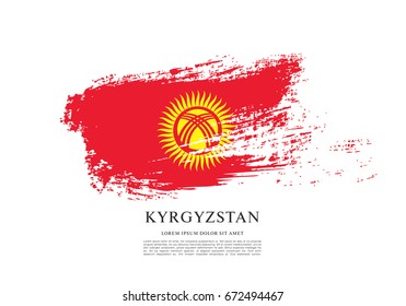 Flag of Kyrgyzstan