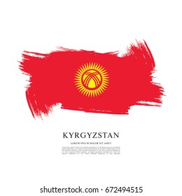 Flag of Kyrgyzstan