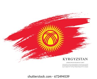 Flag of Kyrgyzstan