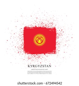 Flag of Kyrgyzstan
