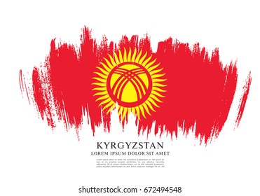 Flag of Kyrgyzstan