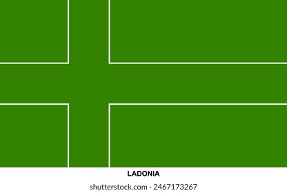 Flag of LADONIA, LADONIA national flag