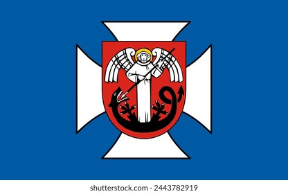 The of a Flag of Lancsut County