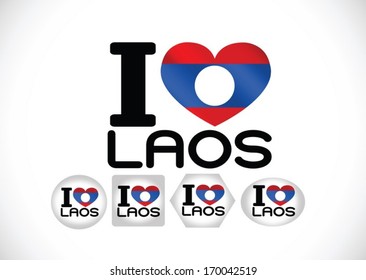Flag of Laos  themes idea design