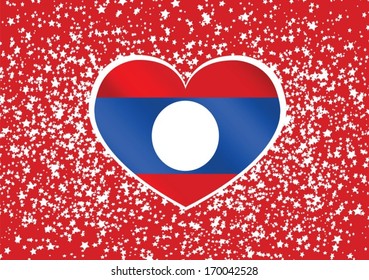 Flag of Laos  themes idea design