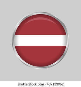 The flag of Latvia