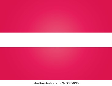 Flag of Latvia vector illustration