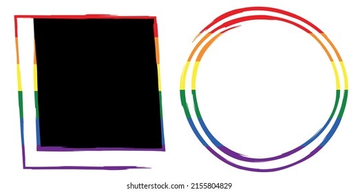 9,949 Rainbow square border Images, Stock Photos & Vectors | Shutterstock