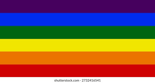 Flag LGBT squared icon, badge or button. Template design, vector illustration. Love wins. LGBT symbol in rainbow colors. Gay pride textile background.