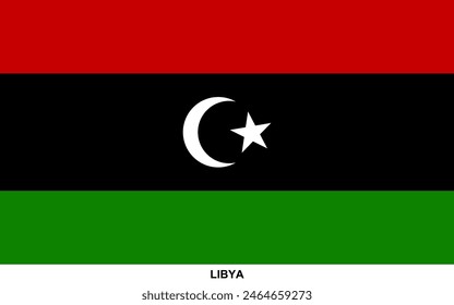 Flag of LIBYA, LIBYA national flag