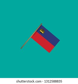 Flag of Liechtenstein