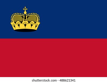 flag of liechtenstein