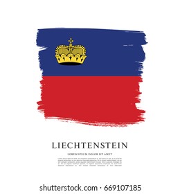 Flag of Liechtenstein