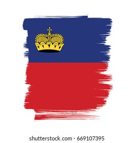 Flag of Liechtenstein