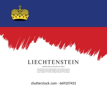 Flag of Liechtenstein