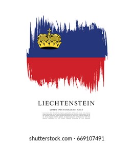 Flag of Liechtenstein