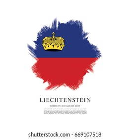 Flag of Liechtenstein
