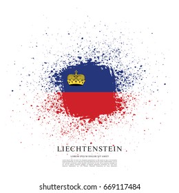 Flag of Liechtenstein