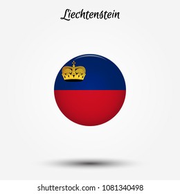 Flag of Liechtenstein icon