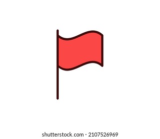 Icono de línea de marca. Símbolo vectorial en estilo plano y a la moda sobre fondo blanco. Cantar de viajes para diseño.