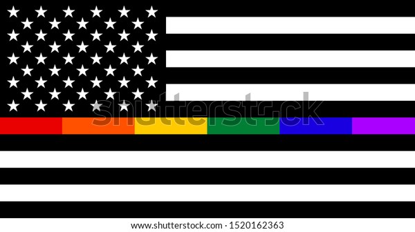 Lgbt国旗の色で線と国旗 シンボルレズビアン ゲイ バイセクシュアル トランスジェンダーの虹の国旗 ポスター カード バナー 背景 ベクター画像eps10 のベクター画像素材 ロイヤリティフリー
