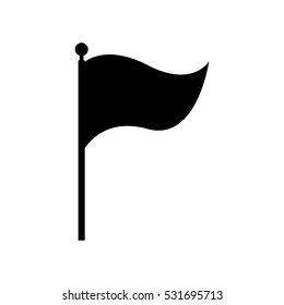 flag location isolated icon vector illustration design
