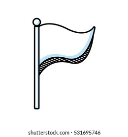 flag location isolated icon vector illustration design