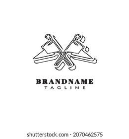 flag logo design template icon modern vector illustration