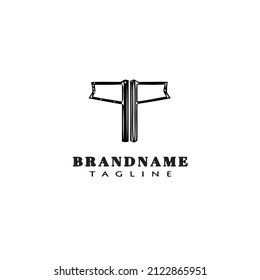 flag logo design template icon modern vector illustration