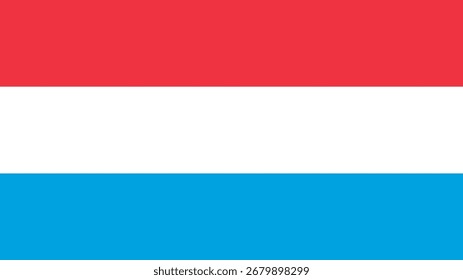 Flag of Luxembourg 16:9, Luxembourg Flag