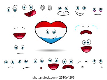 flag of luxembourg
