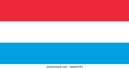 Flag of Luxembourg.