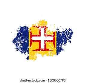 Flag Madeira of the old state