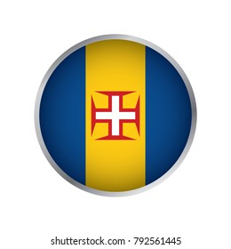 Flag of Madeira (Round icon)