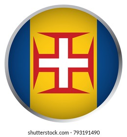Flag of Madeira (Round icon)