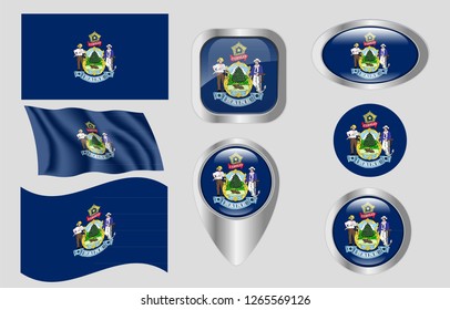 Flag of Maine