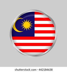 The flag of Malaysia