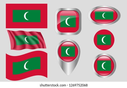 More Maldives maps on Shutterstock