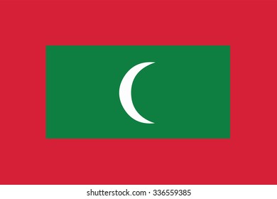 Flag of Maldives