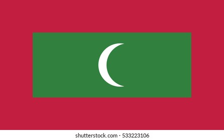 Flag of Maldives