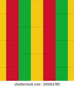 Flag Mali texture vector illustration 