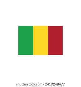 Flag of Mali vector symbol